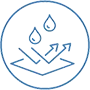 Moisture drops icon