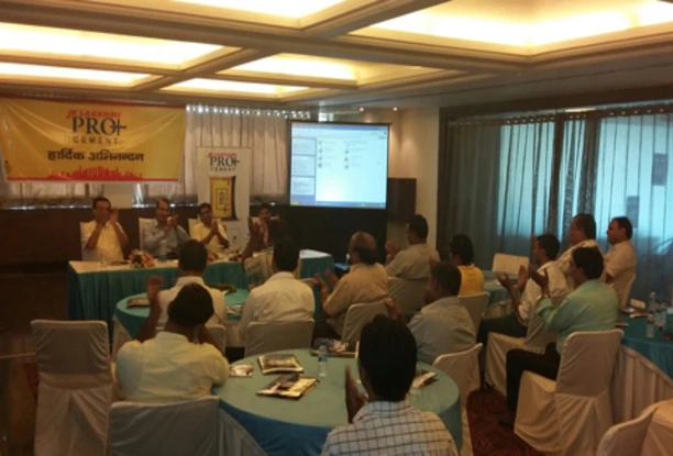 Business meeting hosted by JK Lakshmi PRO+ Cement