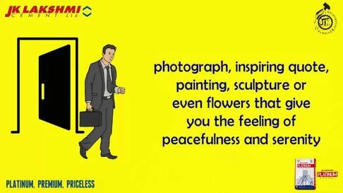 Vastu tip suggesting peaceful decor near entrance