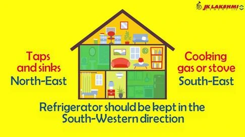 Vastu tip for kitchen layout and fridge direction