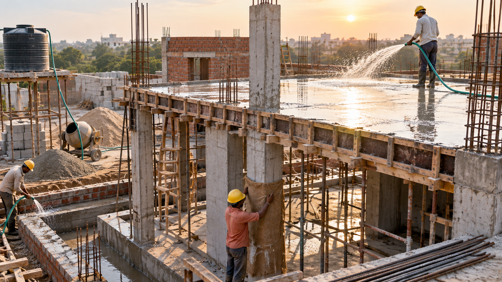 Ultimate Concrete Curing Time Guide For Indian Home